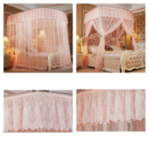 사각 커튼 캐노피 침대 모기장 120x200 피치 캐노피모기장 모기장 침대모기장 예쁜모기장 모기장캐노피 커튼모기