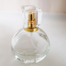 향수공병 넬리 원형 골드 25ml 리필공병 유리용기 스프레이공병 향기에반하다 방산, 넬리용기 25ml