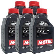 신형 SM5 L43 1.5 디젤 엔진오일 합성유 5W30 파워 LCV 5L, 5개, 1L