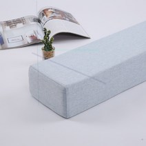침대 옆 매트리스 쿠션 틈새 쿠션 채우기 장쿠션, 스카이블루(길이150cm)_8X10cm(높이X깊이)