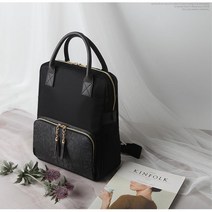 여성 중저가가방 세련된 블랙 백팩 3color / 세미 가벼운 여자