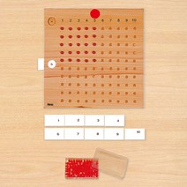 [하나몬테소리] M0106 곱셈판 - 수교구 숫자교구 몬테소리교구