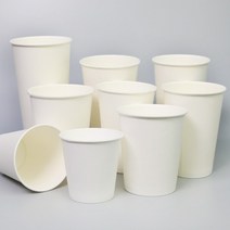 무지 종이컵 10온스-80파이 300ml 1000개, 13온스 (400ml) 1000개