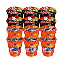 불닭볶음면소컵 6입+삼양라면소컵 6입, 불닭볶음면소컵 6입+삼양라면소