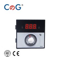 자동온도조절기 CG 96*96mm 손잡이 AC 220V 380 0 도 K J 릴레이 디지털 조절기 디스플레이 컨트롤러, 07 PT100 0-400 Degree_02 380V