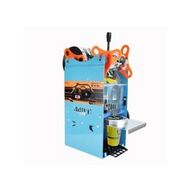 컵 실링 실러 두유 씰링 기계 wy802f 수동 플라스틱 종이 차 씰링 기계 220v 손 압력 우유 차 씰링 기계, wy-802f, 나는 플러그