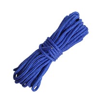 마닐라 로프 직경 4 mm 5 10 20 30 미터 코어 회전 낙하산 코드 끈 텐트 하이킹 캠핑 빨랫줄 diy 팔찌, 파란색, 10m