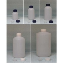 PE 플라스틱 소구 샘플병 70 100 200 300 500ml 1L 리터, 1L소구(흰색캡), 1개