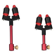탑레져 받침틀 뒤꽂이 튜닝용 민물낚시, D형 130mm