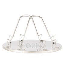 아웃도어 캠핑 스텐 토스트랙 4조각 그릴 플레이트, 단품