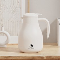 zowoki 스테인리스강 보온병 간이 가정용 주전자 오리지널 디자인 사무실 주전자 대용량 보온병