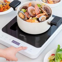 한샘 마이쿡 쏠로 슬림 인덕션 1구인덕션 휴대용 캠핑용, SN-JV330TD