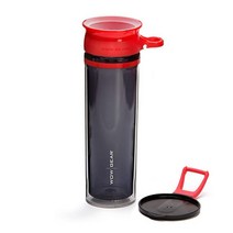 WOW GEAR 360 이중 벽 트라이탄 물병 핑크 591 ml / 600 ml, RED
