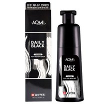 아오미 데일리블랙 염색샴푸(180ml) - 기능성화장품 / 백모&새치커버에 도움, 2개