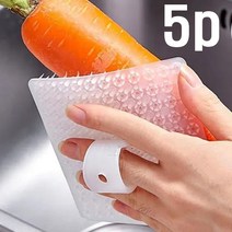 선호리빙 과일 야채 청과물 사과 당근 오이 세척솔 수세미 5p, 세척솔_색상랜덤_5p