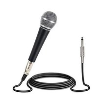 파일 핸드헬드 마이크 다이나믹 무빙 코일 심장 단방향 15ft XLR 오디오 케이블 14인치 연결PDMIC58