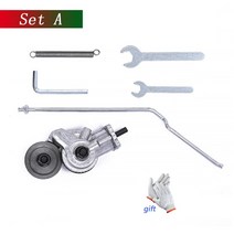 니블러 충전 다용도 철판 커팅 전기 드릴 플레이트 커터 메탈 부착 가위 절단용 사용, [01] Set A