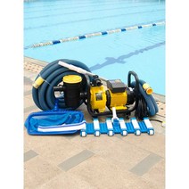 수중 수영장청소기 물안 이끼 풀빌라 목욕탕 바닥청소, C타입+옵션이미지참조