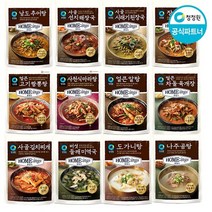 [청정원]호밍스 남도추어탕/선지국/장어탕/곰탕/설렁탕/파육개장/마라탕/짬뽕탕x4, 사골시래기된장국450gx4ea