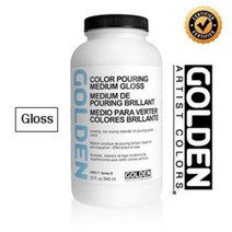 골덴 푸어링 글로스 미디움 아크릴물감 보조제 (옵션선택), 473ml(GGE3501)