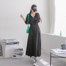 [나크21] (55~99) 후드집업+롱스커트 세트 KO23-O-02