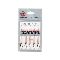 다이찌 관동스레 묶음바늘 다이치무미늘 붕어바늘채비, 7호