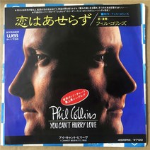 건방죽 LP판 희귀앨범 Phil Collins – You Can t Hurry Love 있는 7인치 LP 비닐