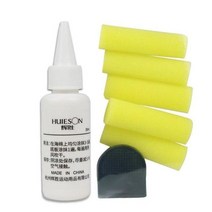 중국 탁구러버 접착제 세트 30ml 접착제 무기 키트 라켓에 대한 무독성 테이블 접착제, 하얀