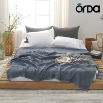 오르다 마르 풍기인견 3중직 워싱 스프레드 Q, 화이트