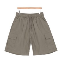 [스콰즈] 반바지 SBNP016 4COLOR 남여공용 밴딩 카고 숏팬츠 시밀러룩