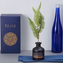 아도라하우스 레이나퍼퓸 프리미엄 보스턴 플라워디퓨저 200ml, 블랙 라임바질