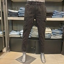이랜드 [버커루]2001중계 버커루 남성 코튼 피치스판 카고 조거 팬츠19 B225Z5247P_중계점