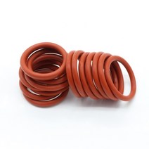 고무오링 패킹 실리콘 오링 고무링 VMQ-O 링 씰 개스킷 두께 CS 3mm OD 10 ~ 70mm 실리콘 고무 절연 방수, 42 OD 66mm_01 빨간_01 3mm