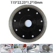 대리석 도자기 화강암 타일용 초박형 원형 톱 블레이드 4 4.5 5 인치 105 115 125mm 다이아몬드 커팅 디스, 02 4.5inch black