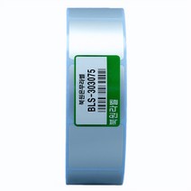 북원라벨 은무지 30X30mm 지관75mm 은무데드롱 BLS-303075 의료기기 롤라벨