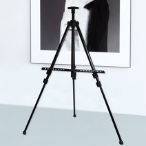 액자거치대 전시용이젤 접이식 이젤 대형 휴대용이젤 접이식이젤 캔버스받침대 금속, 상세페이지 참조, 상세페이지 참조