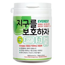친환경 커피머신세제 지구를보호하자 알약 100정 주방세제1종 커피머신세정제 그라인더세정제, 1개