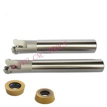 RPMW1003 RPMT0802 인서트 EMR CNC 인덱서 블 숄더 엔드 밀 아미 커팅 툴 밀링 커터 홀더, 16 EMR C19-5R20-200-2T
