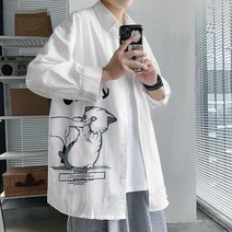 예니브 남자 셔츠 봄신상 남여공용 셔츠 블라우스 남방 커플룩 M~3XL