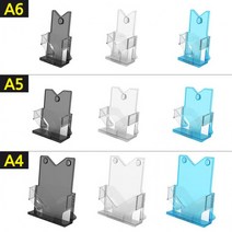 1단 아크릴 행사안내장꽂이, A5-검정
