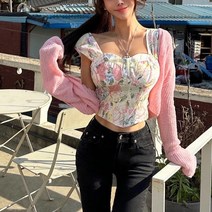 여리핏 크롭 여름가디건 볼레로 데일리 숏 베이직