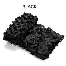 돔쉘터 캠핑 허브 돔형 장박 감성 쉘터 텐트 15x3m 2x10m 사냥 군사 위장 그물 우드랜드 육군 훈련 카모 자동차 커버 그늘 태양 보호소 아웃도어 액티비티 활동 안전한 보호, BLACK+2m x 4m