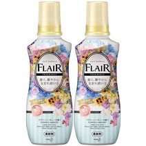 플레어 섬유유연제 2개 세트 일본 플라워 하모니, 540ml