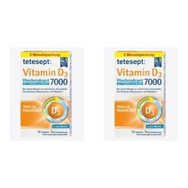 tetesept Vitamin D3 7000 Wochendepot 테테셉트 비타민 D3 7000 위첸 데포트 일주일에 한번 12개입 2팩
