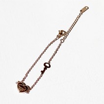 노이드비 써지컬스틸 통통하트 열쇠체인 팔찌