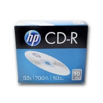 HP 공디스크 CD-R 공CD 케이스 컴퓨터 CD 10P 831228062722EA, 본상품선택