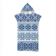 서핑 서프 해변 판초 후드 비치 바디 타월 타올 가운, 1개, 판초타올_A5