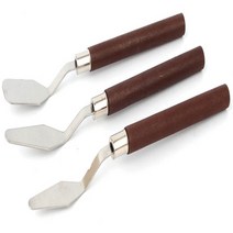 그림그리기 스틸 유화 아크릴 물감 페인팅 나이프 슬림 소형 대형 라운드사각 종류선택 1개입, 슬림 대 1개입