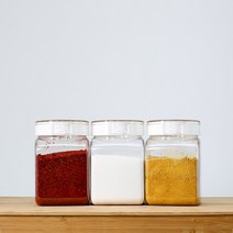 실리쿡 [실리쿡] 요리가루보관용기세트(원터치 냉장고수납용기 사각 1000ml 3개), 선택완료, 단품없음