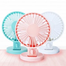 미니 서큘레이터 소형 무선 에어 선풍기 저소음 탁상용 캠핑요 타프팬, 블루
